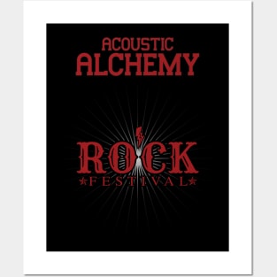 Acoustic Alchemy Red Dust & Spanish Lace Posters and Art